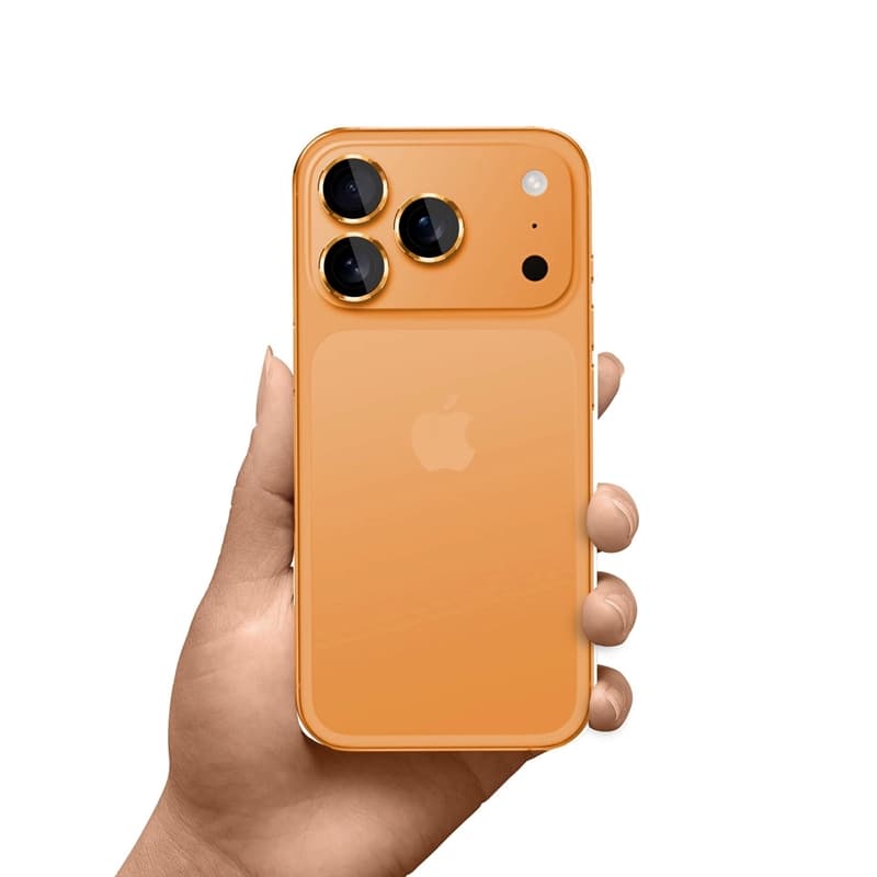 3mk Lens Protection Pro - Camera Lens Glass for iPhone 17 Pro / iPhone 17 Pro Max (Orange) 8