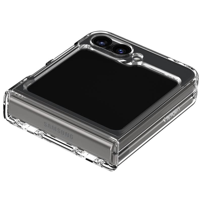 Spigen Ultra Hybrid Pro - Case for Samsung Galaxy Z Flip 6 (Crystal Clear) 6