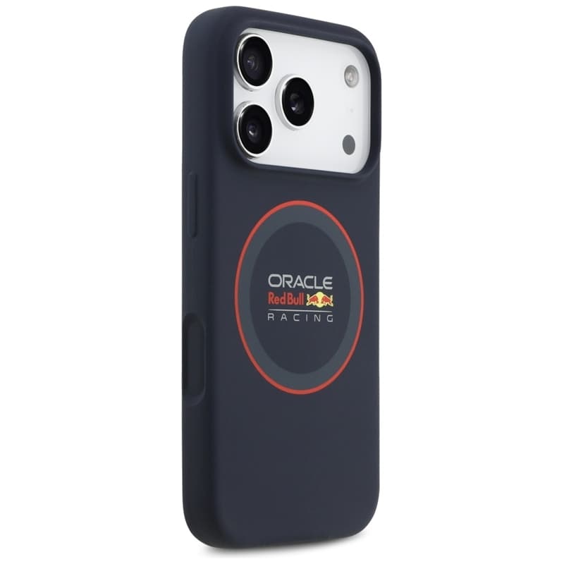 Red Bull Silicone Red Ring MagSafe - iPhone 17 Pro Case (Navy Blue) 4