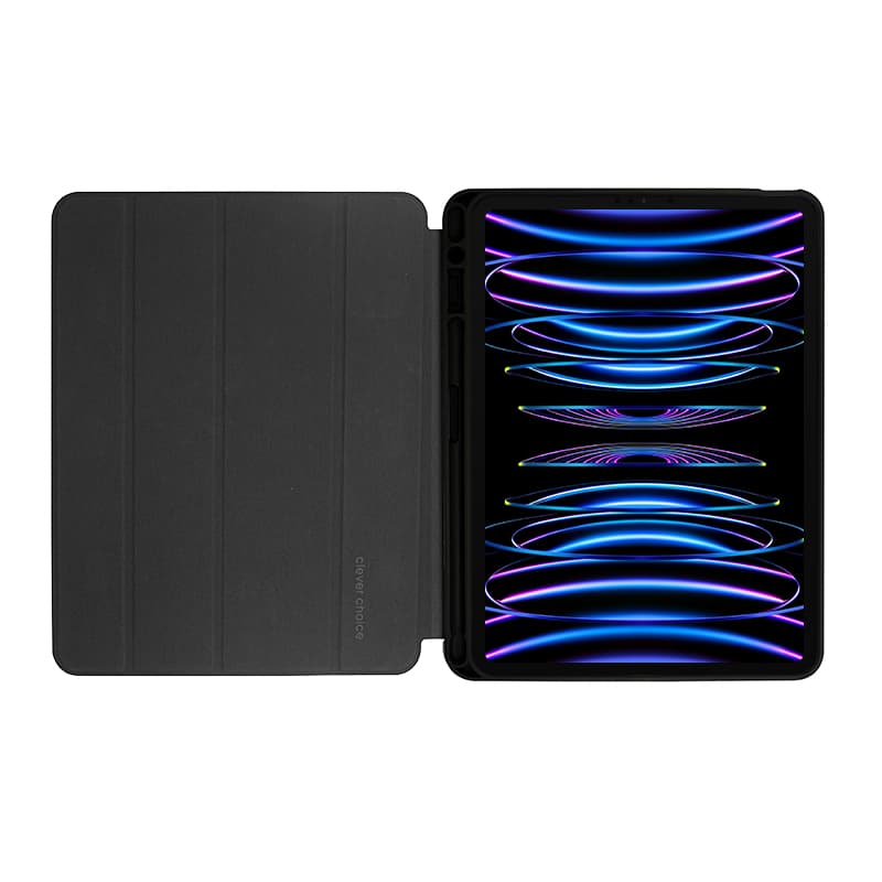 Crong FlexFolio – iPad Air 11” (2026-2024) / iPad Air 10.9” (5th-4th gen.) / iPad Pro 11" (2022-2021) Case with Apple Pencil (Black) 2