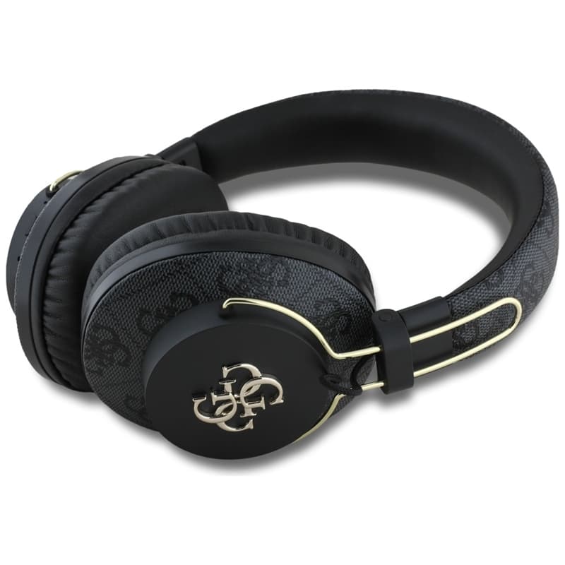 Guess Metal 4G Logo - Wireless Over-Ear Bluetooth Headphones ENC (black) 2
