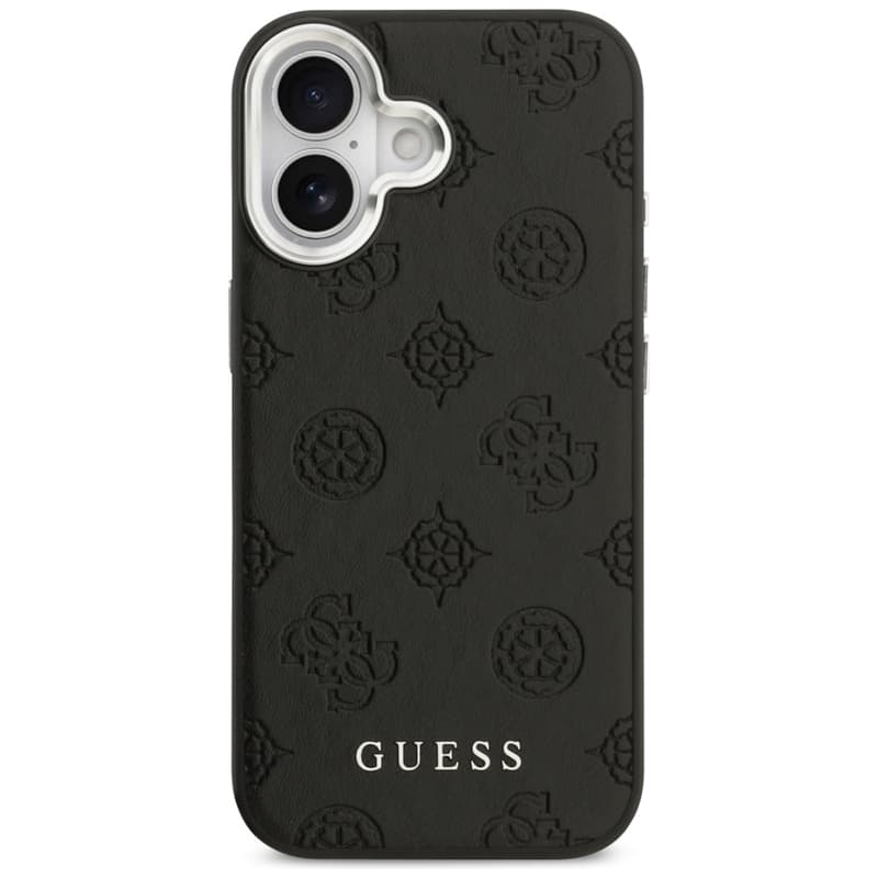 Guess Peony Hot Stamp Script MagSafe - Case iPhone 17 (black) 3