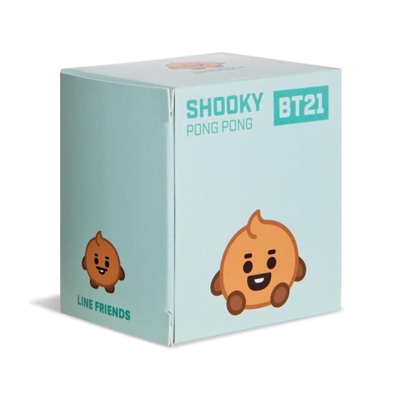 Line Friends BT21 - Mascot 8cm SHOOKY  Baby Pong Pon 6