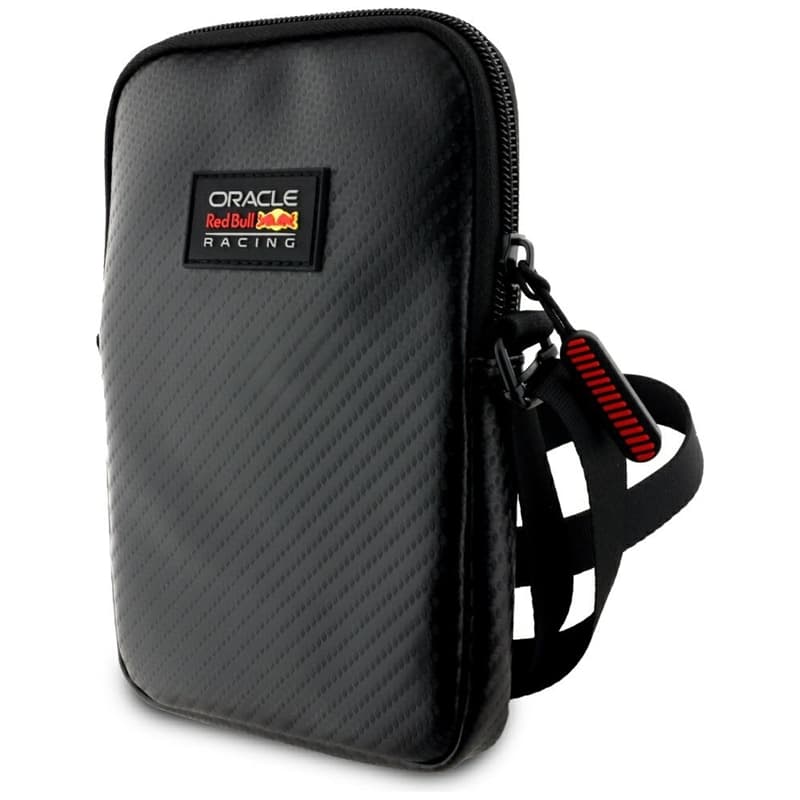 Red Bull Carbon Patch - Crossbody Phone Bag (Black) 1