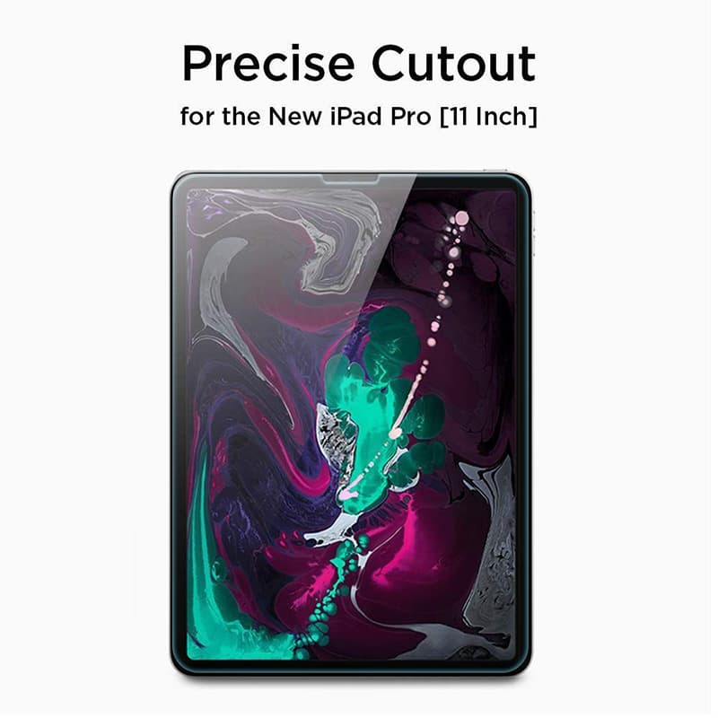 Spigen Glas.TR Slim - Tempered glass for iPad Pro 11" (2022-2018) / iPad Air 10.9" (5th-4th gen.) (2022-2020) 4