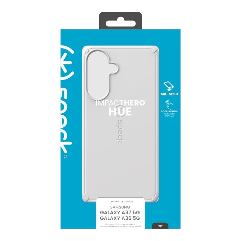 Speck ImpactHero Hue – Case for Samsung Galaxy A37 5G / A36 5G / A56 5G (Bisque Gray) 7