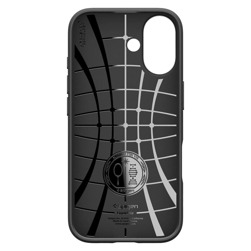 Spigen Liquid Air - Case for iPhone 17 (Matte Black)   3