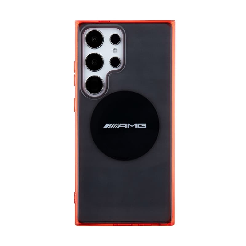 AMG Transparent Bicolor MagSafe - Case for Samsung Galaxy S24 Ultra (black) 3