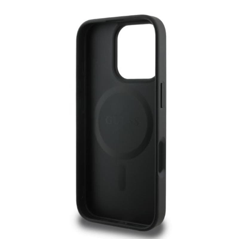 Guess 4G Printed Stripes MagSafe - Case iPhone 16 Pro Max (black) 5
