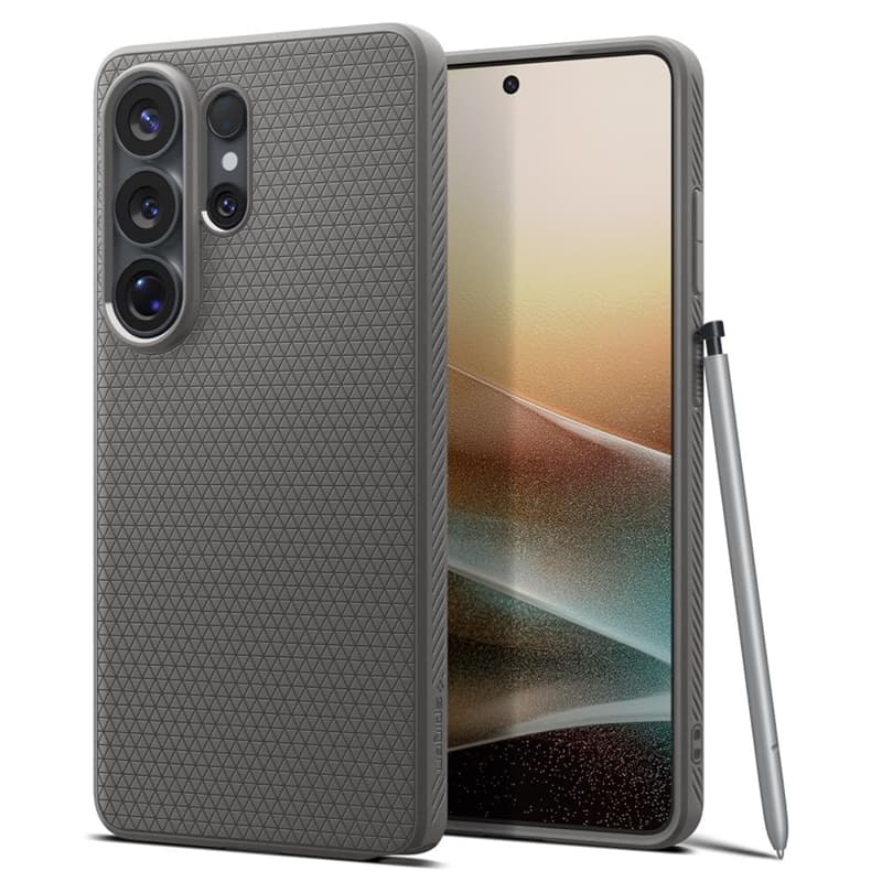 Spigen Liquid Air - Case for Samsung Galaxy S26 Ultra (Marble Gray) 1