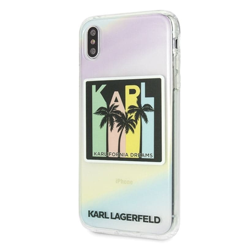Karl Lagerfeld Kalifornia Dreams palms Case for iPhone Xs Max 2