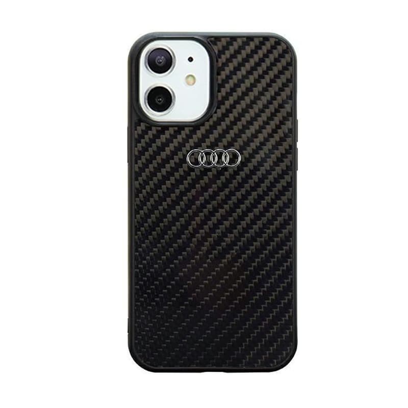 Audi Carbon Fiber - Case for iPhone 11 (Black) 1