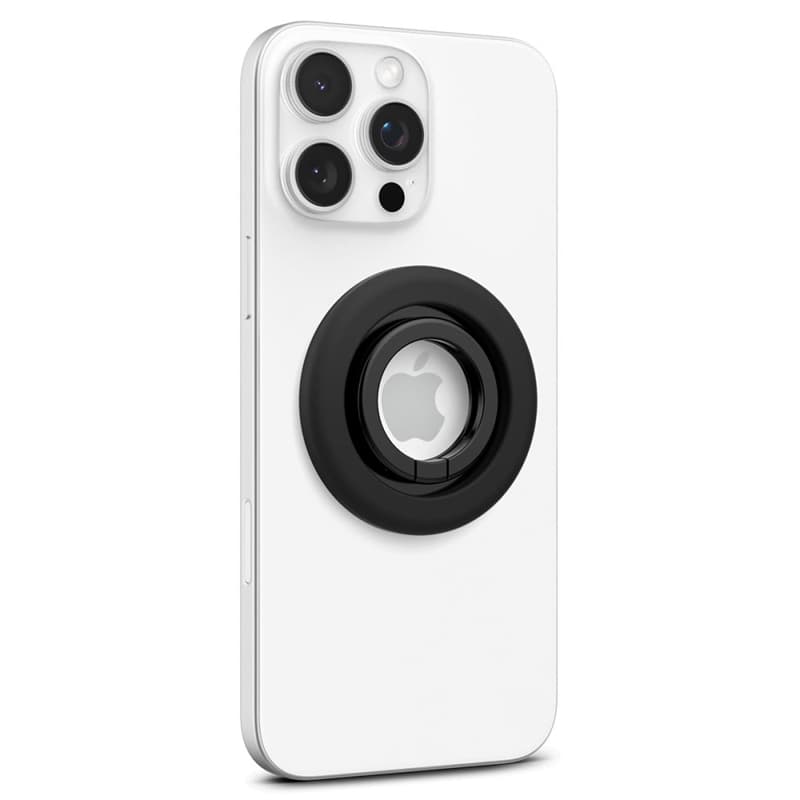Spigen Nano Pop MagSafe Phone Ring - Finger holder with stand function (Black Sesame) 4