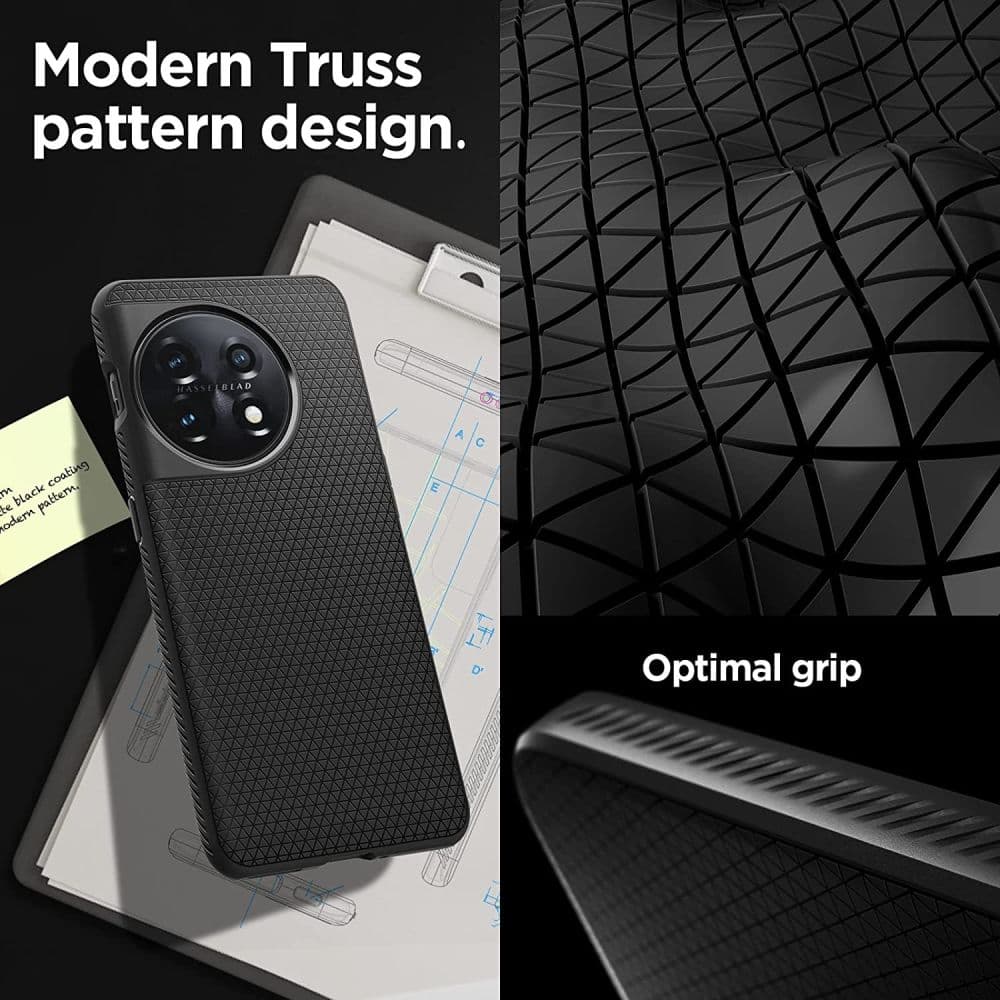 Spigen Liquid Air - Etui do OnePlus 11 5G (Black) 7