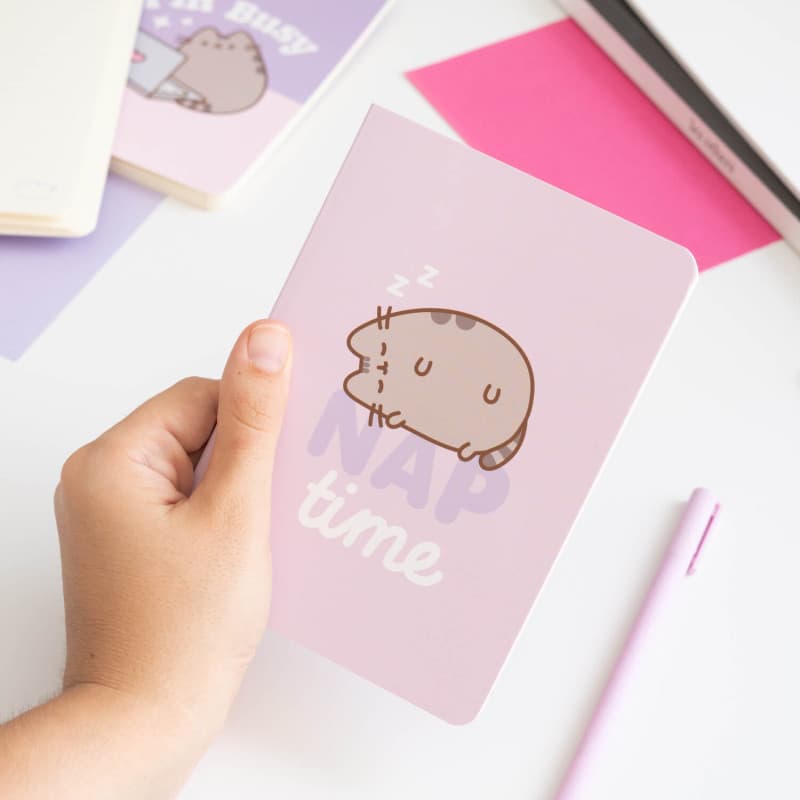 Pusheen - Set of A6 notebooks from the Moments collection, 3 pcs. 8