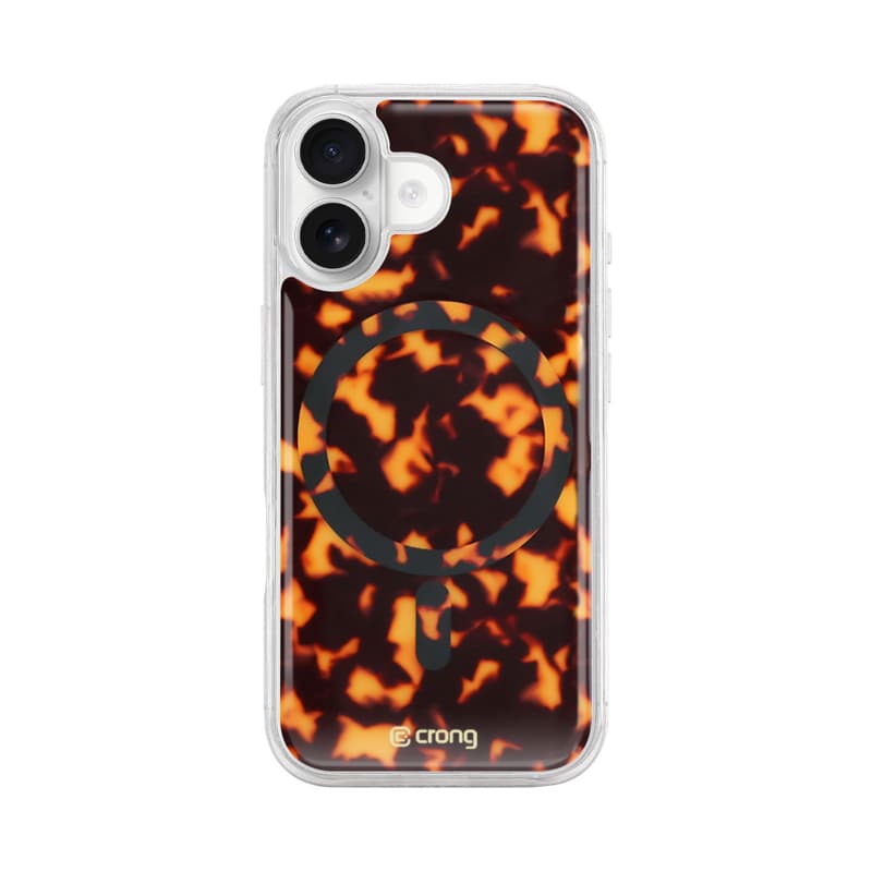Crong Deluxe MAG Cover - iPhone 17 MagSafe Case (Tortoise) 1