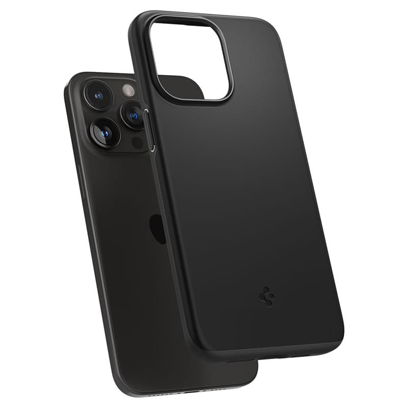 Spigen Thin Fit - Case for iPhone 15 Pro Max (Black) 8