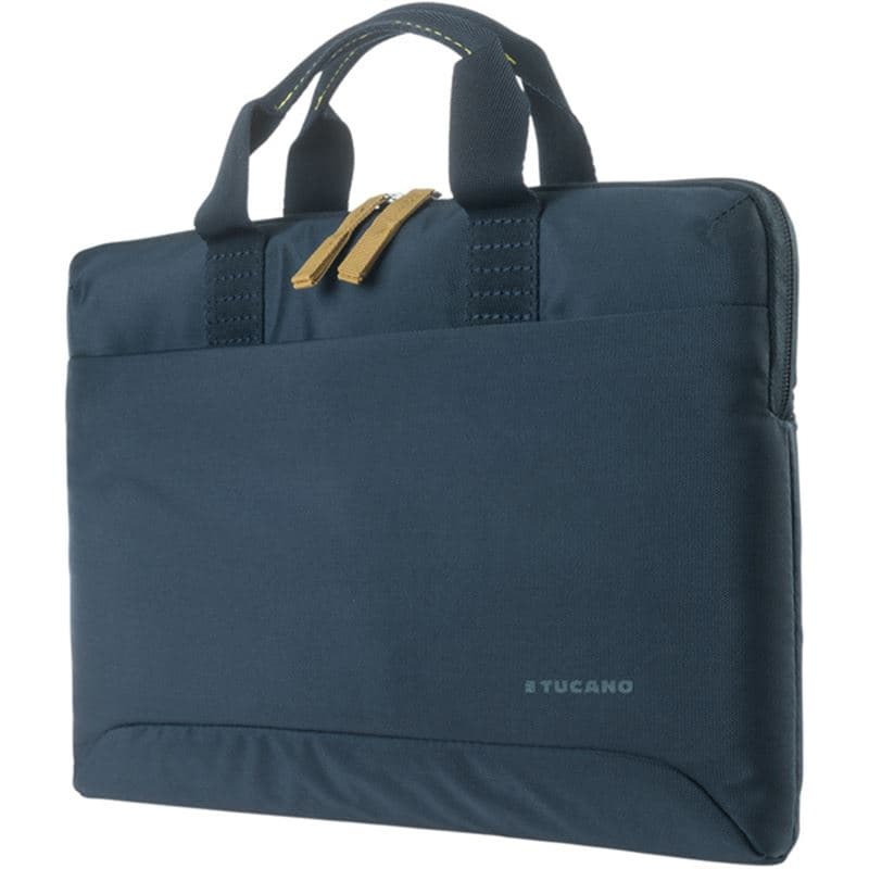 Tucano Smilza Super Slim Bag - Bag for MacBook Pro 14” / Air 15” / Pro 13" /Air / Notebook 14” / 13” (Dark Blue) 2