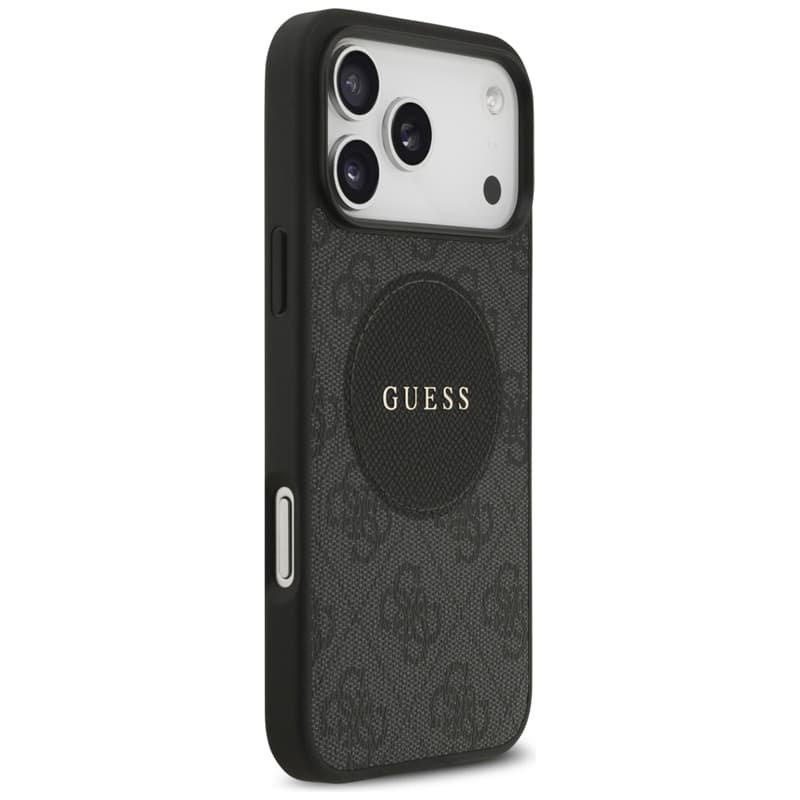 Guess 4G Circle Classic Logo MagSafe – Case iPhone 17 Pro Max (Black) 4