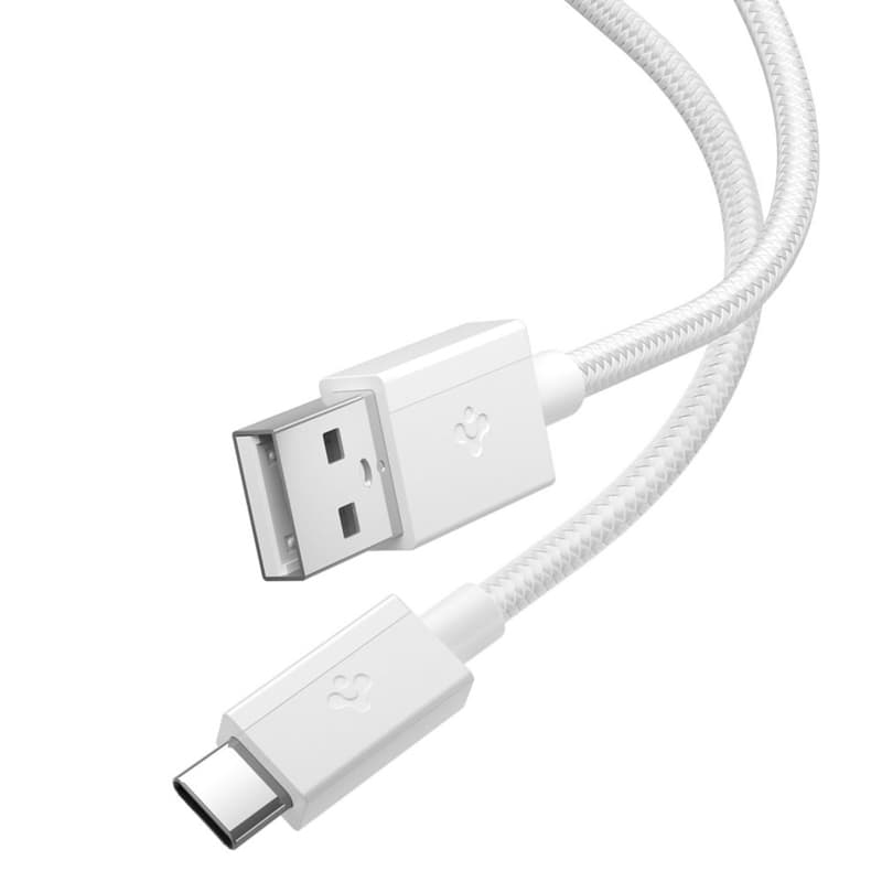 Spigen EB6015AC Essential - USB-A to USB-C Cable 60W 1.5m (White) 8