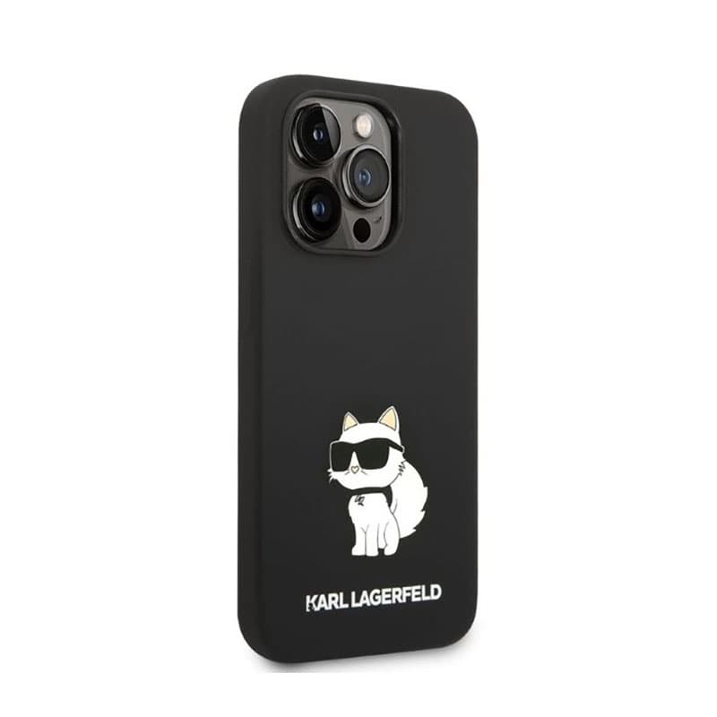 Karl Lagerfeld Silicone NFT Choupette - Case for iPhone 14 Pro Max (Black) 4