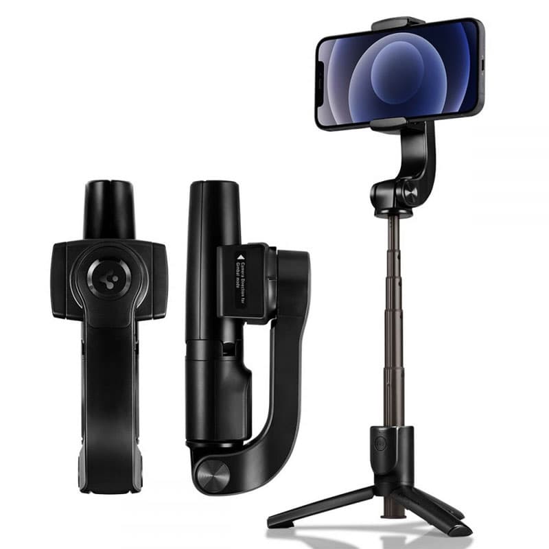 Spigen S610W - Selfie Stick Holder / Gimbal (Black) 1