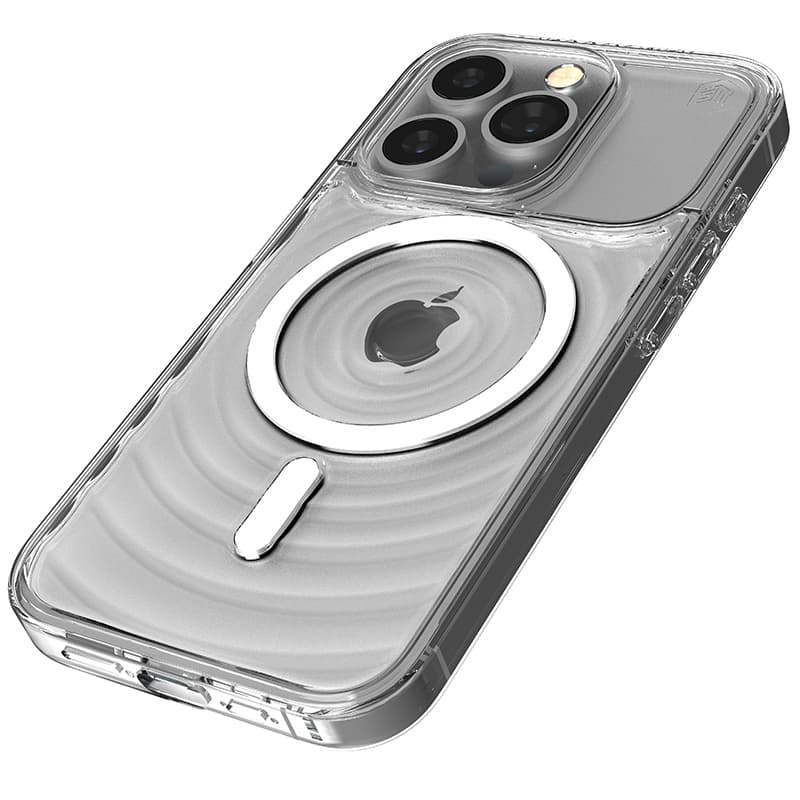 STM Reawaken Ripple MagSafe - Case for iPhone 15 (Clear) 3