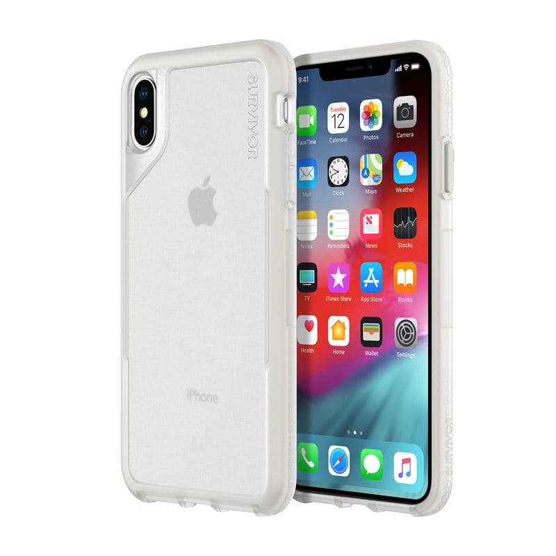 Griffin Survivor Endurance - Case for iPhone Xs Max (Clear/Gray) 1