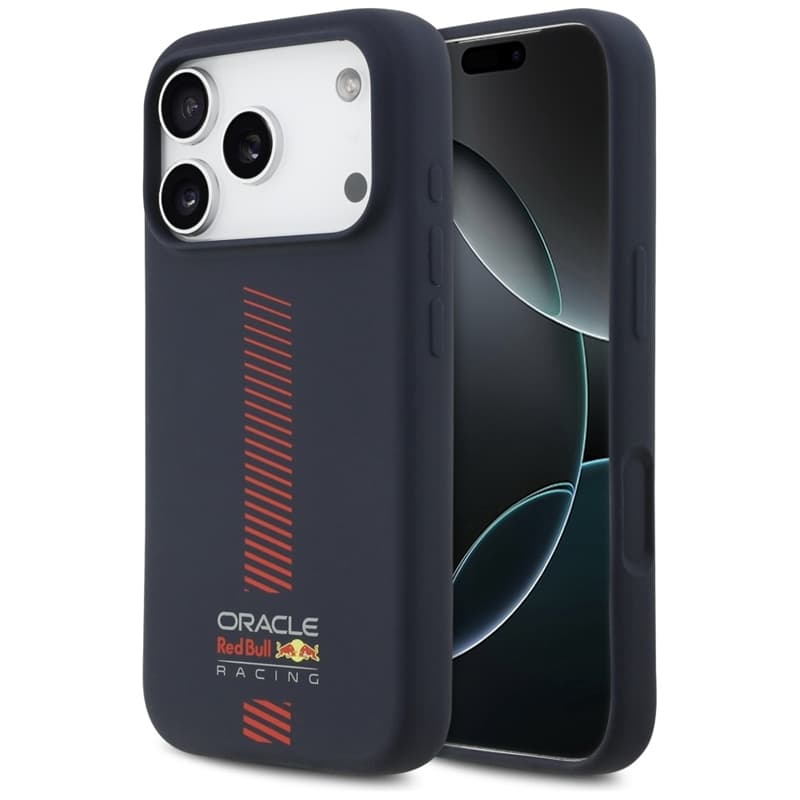 Red Bull Silicone Powerbar MagSafe - iPhone 17 Pro Case (Navy Blue) 1