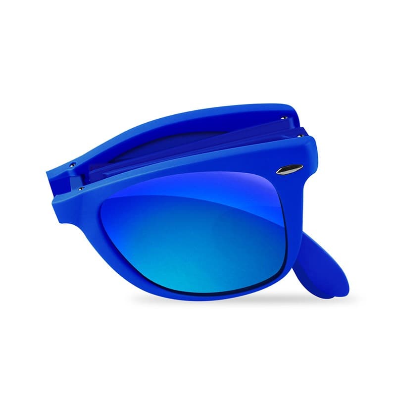 PURO Sunny Kit - Case set for iPhone SE (2022/2020) / 8/7 + foldable sunglasses (blue) 3