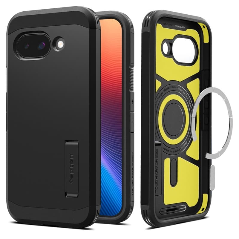 Spigen Tough Armor Mag MagSafe - Case for Google Pixel 9a (Black)