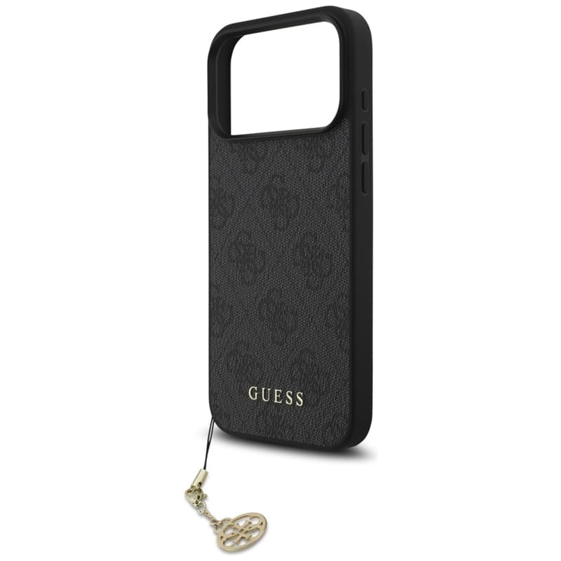 Guess 4G Charms Collection MagSafe - iPhone 17 Pro Max Case (Black) 5