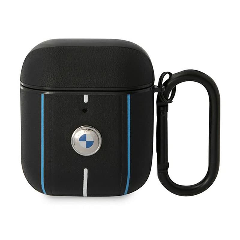 BMW Leather Color Lines - Case for Apple AirPods 1/2 gen (Black)
