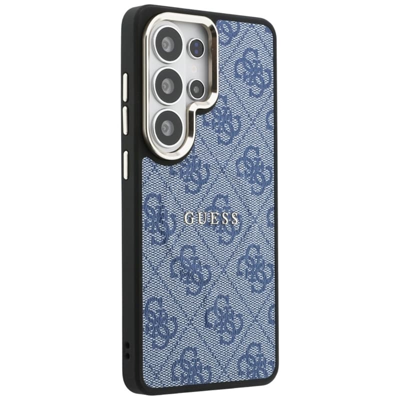 Guess 4G Embossed Ring MagSafe - Samsung Galaxy S26 Ultra Case (Blue) 4