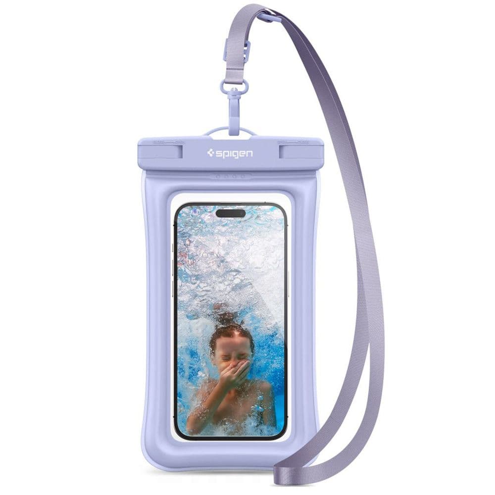Spigen A610 Universal Waterproof Float Case - Case for smartphones up to 6.9" (Aqua Bluet) 1