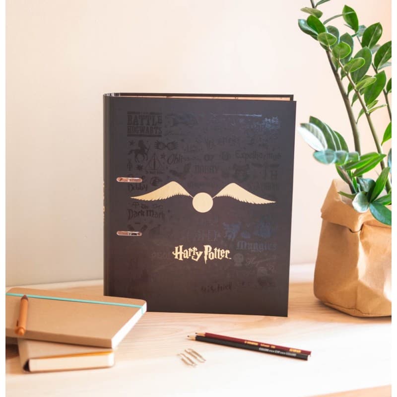 Harry Potter - A4 binder (2 rings, elastic) 4