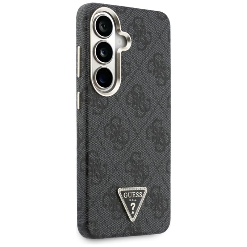 Guess 4G Triangle Logo MagSafe - Samsung Galaxy S26 Case (Black) 4