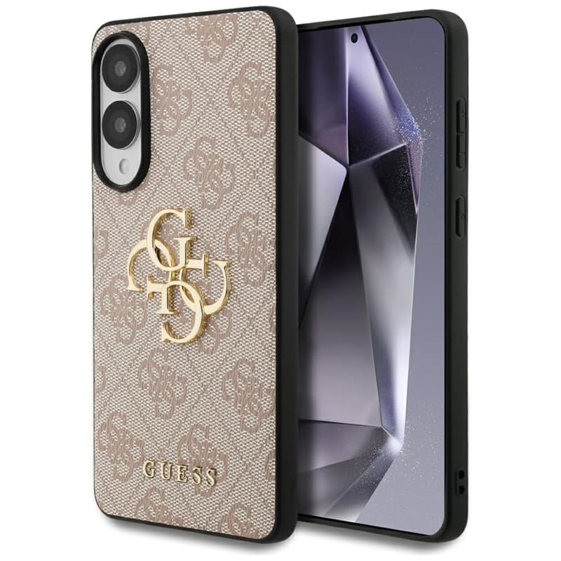 Guess Big 4G Logo Classic Logo - Case for Samsung Galaxy S25 Edge (pink)