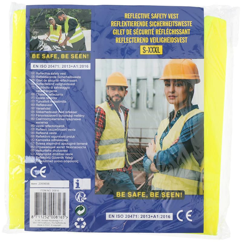 Lifetime - Reflective waistcoat universal size (yellow) 2