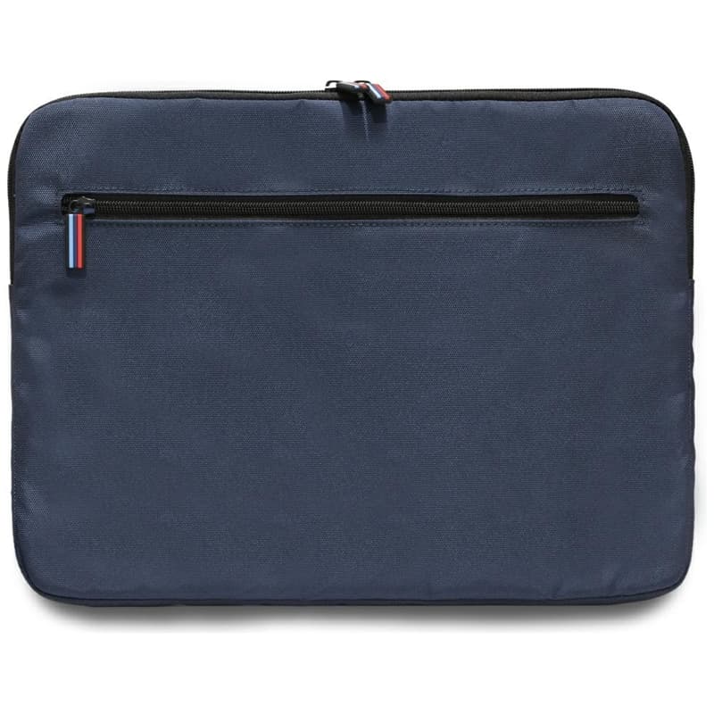 BMW Nylon Pockets & Metal Logo Sleeve - Sleeve for 16" Notebook (Navy Blue) 3