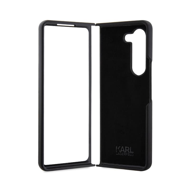Karl Lagerfeld Silicone Ikonik - Samsung Z Fold 5 Case (black) 6