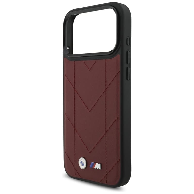 BMW M Quilted Logo MagSafe - iPhone 17 Pro Max Case (Red) 6