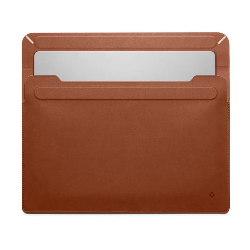 Spigen Valentinus Sleeve Laptop - 15" / 16" Notebook Case (Classic Brown) 3