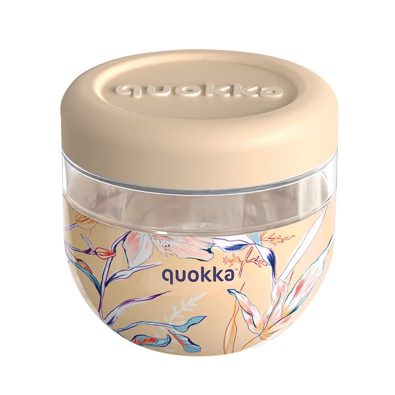 Quokka Bubble Food Jar - Food Container / Lunchbox 770 ml (Vintage Floral) 1