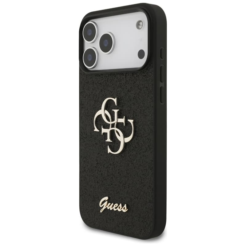 Guess Fixed Glitter Big 4G - Case for iPhone 17 Pro Max (black) 2