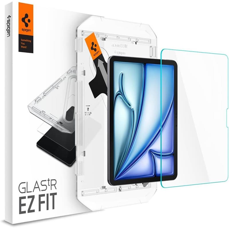 Spigen GLAS.TR EZ FIT - Tempered Glass for iPad Air 11" (M3 (2025) / M2 (2024) (Transparent)