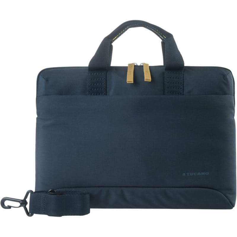 Tucano Smilza Super Slim Bag - Bag for MacBook Pro 14” / Air 15” / Pro 13" /Air / Notebook 14” / 13” (Dark Blue)