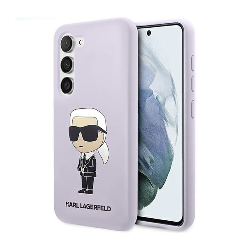 Karl Lagerfeld Silicone NFT Ikonik - Case for Samsung Galaxy S23+ (Purple) 1