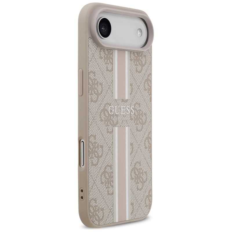 Guess 4G Printed Stripes MagSafe - Case iPhone Air (pink) 4