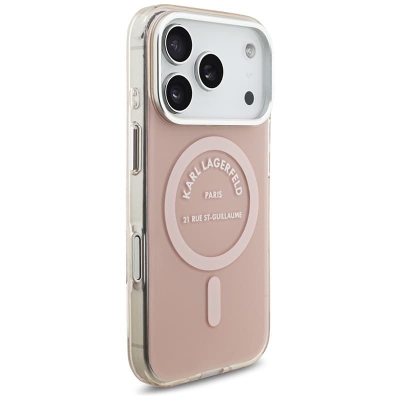 Karl Lagerfeld IML Karl RSG Logo MagSafe - Case for iPhone 17 Pro (pink) 4